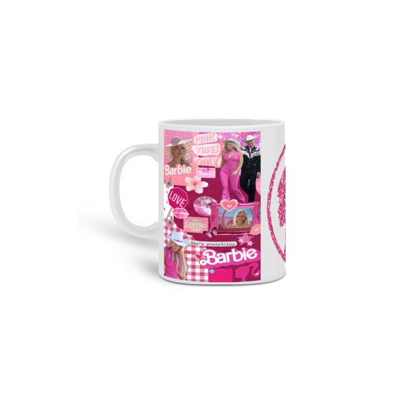 CANECA FEMININA BARBIE 