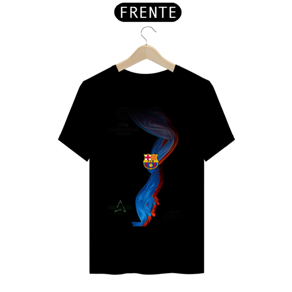 CAMISA MASCULINA DO BARCELONA PERSONALIZADA