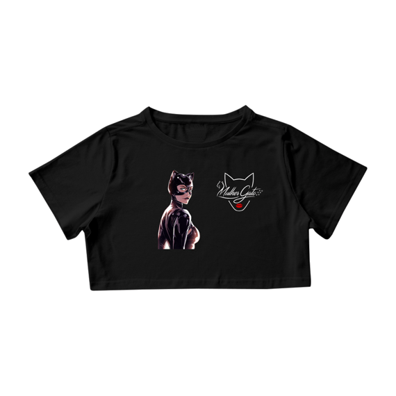 CAMISA FEMININA A MULHER GATO