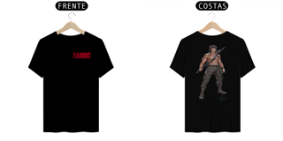 Nome do produto CAMISA MASCULINA RAMBO