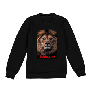 Nome do produto MOLETOM UNISSEX LEÃO SUPREME 