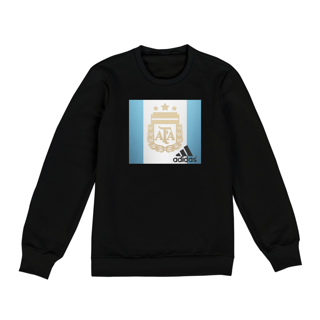 Nome do produto MOLETOM UNISSEX ARGENTINA E ADIDAS 