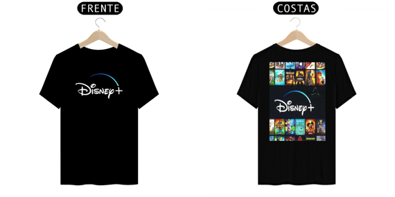 CAMISA MASCULINA DISNEY PLUS E DELGADO STORE 
