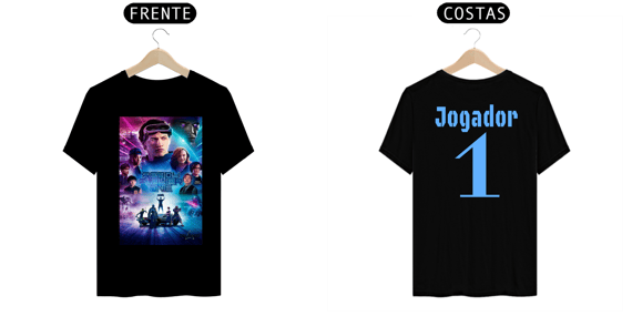CAMISA MASCULINA JOGADOR N°1 STORE
