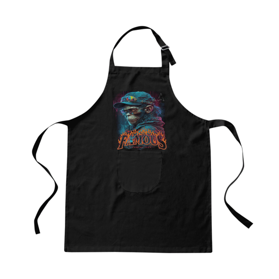 AVENTAL BRIM MONKEY FAMOUS E DELGADO STORE 