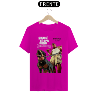 Nome do produto CAMISA PERSONALIZADA GTA SAN ANDREAS E DELGADO STORE 