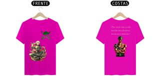 Nome do produto CAMISA MASCULINA RORONOA ZORO ALFA