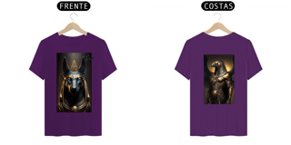 Nome do produto CAMISA MASCULINA DEUSES DO EGITO HÓROS E ANUBIS