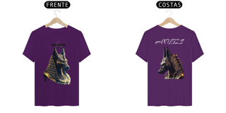 Nome do produto CAMISA MASCULINA DEUS DOS MORTOS ANUBIS