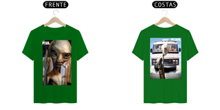 Nome do produto CAMISA MASCULINA PAUL O ALIEN IN FUGITIVO