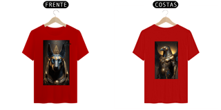 Nome do produto CAMISA MASCULINA DEUSES DO EGITO HÓROS E ANUBIS