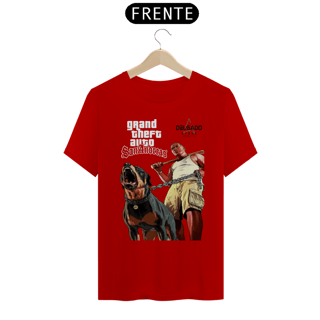 Nome do produto CAMISA PERSONALIZADA GTA SAN ANDREAS E DELGADO STORE 