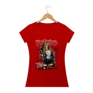 Nome do produto CAMISA FEMININA A JUSTICEIRA BIOHAZARD E DELGADO STORE 