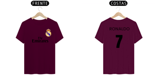 Nome do produto CAMISA MASCULINA CRISTIANO RONALDO