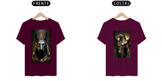 Nome do produto CAMISA MASCULINA DEUSES DO EGITO HÓROS E ANUBIS