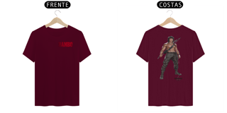 Nome do produto CAMISA MASCULINA RAMBO