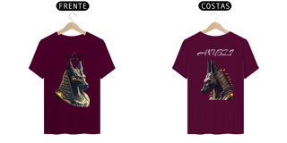 Nome do produto CAMISA MASCULINA DEUS DOS MORTOS ANUBIS
