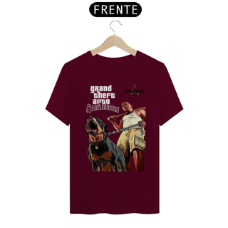 Nome do produto CAMISA PERSONALIZADA GTA SAN ANDREAS E DELGADO STORE 