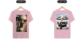 Nome do produto CAMISA MASCULINA PAUL O ALIEN IN FUGITIVO