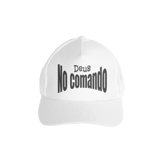 Nome do produto Bone com frases de Deus