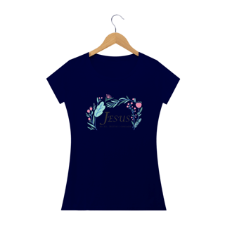 Nome do produto Camiseta  Quality Baby Look  Jesus Meu Rei  Feminino