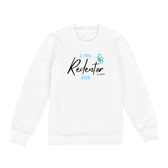 Moletom Redentor Fechado sem ziper Feminino 
