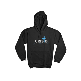 Nome do produto Moletom Amor Infinito Unissex com Capuz cor preto