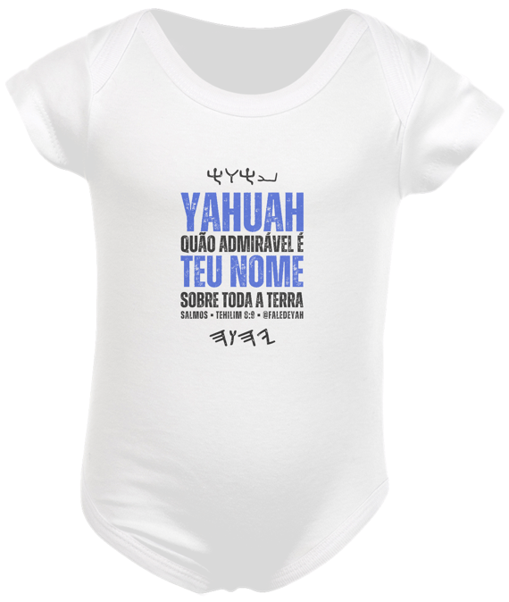 TEU NOME - body bebê