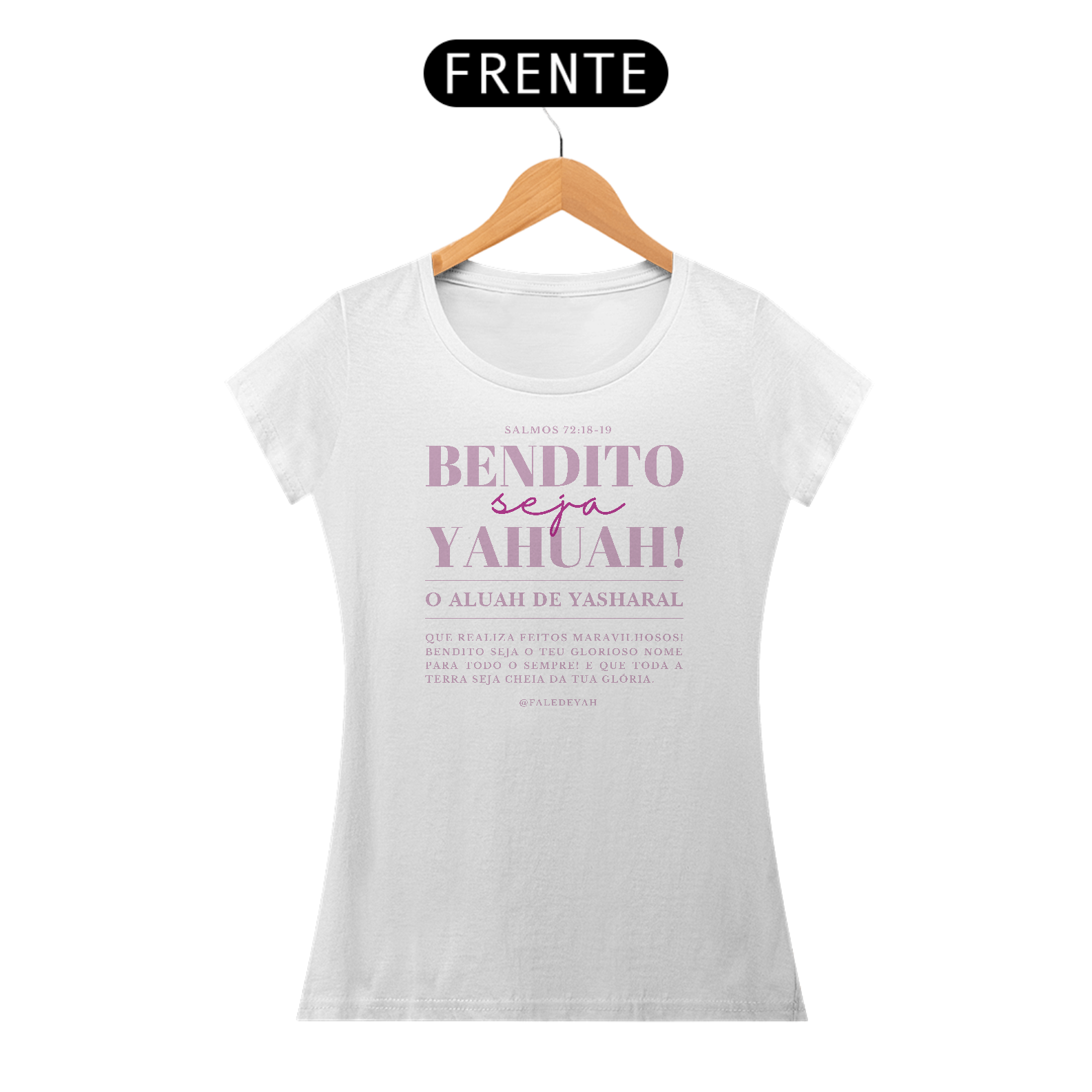 BENDITO SEJA (prime) - feminina babylong - Salmo 72