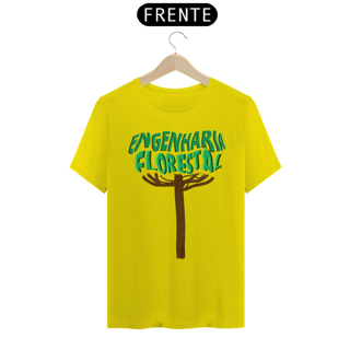 Nome do produto Camiseta [engenharia florestal] {cores diversas} - frente - Árvore