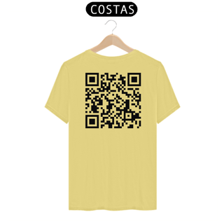 Nome do produto Camiseta [tecnologia em gestão da qualidade] {cores diversas} - frente - QR code
