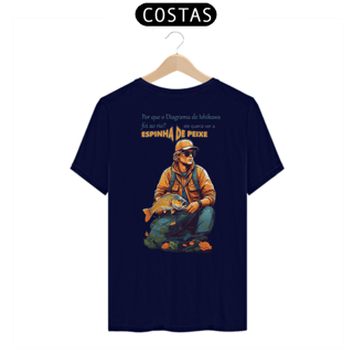 Nome do produto Camiseta [gestão da qualidade] {cores diversas} - costas - diagrama de ishikawa