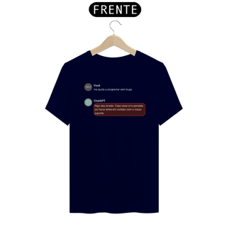 Nome do produto Camiseta [tecnologia] {cores diversas} - frente - ChatGPT
