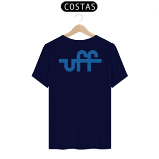 Nome do produto Camiseta [UFF] {cores diversas} - costas - logo colorida