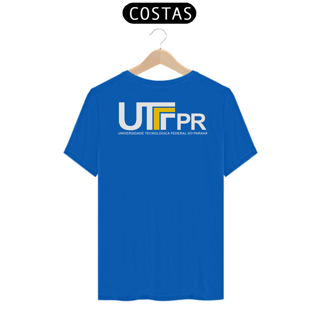 Nome do produto Camiseta [UTFPR] {cores diversas escuras} - costas