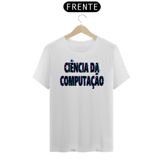 Nome do produto Camiseta [ciência da computação] {cores diversas} - frente - Bug