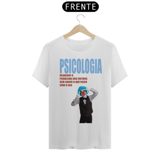 Nome do produto Camiseta [psicologia] {cores diversas} - frente - Palhaço