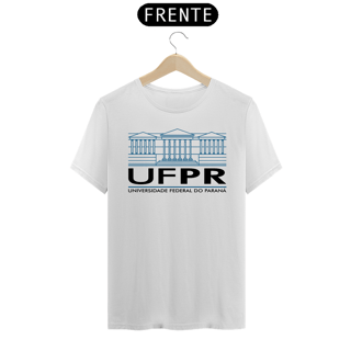 Nome do produto Camiseta [UFPR] {branca} - frente - quality