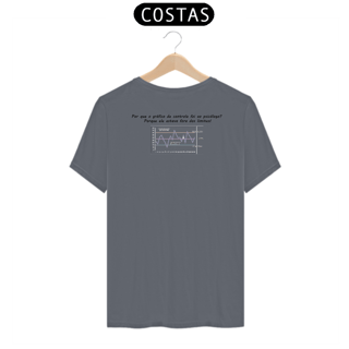 Nome do produto Camiseta [gestão da qualidade] {cores neutras} - costas - gráfico de controle