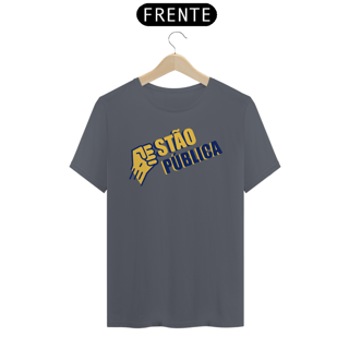 Nome do produto Camiseta [gestão pública] {cores diversas} - frente - defendendo