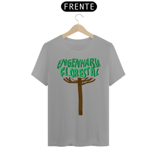 Nome do produto Camiseta [engenharia florestal] {cores diversas} - frente - Árvore