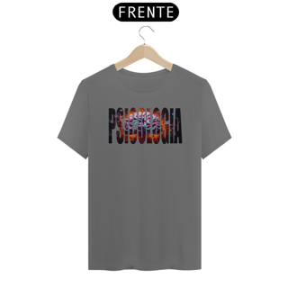 Camiseta [psicologia] {cores pasteis} - frente - cérebro