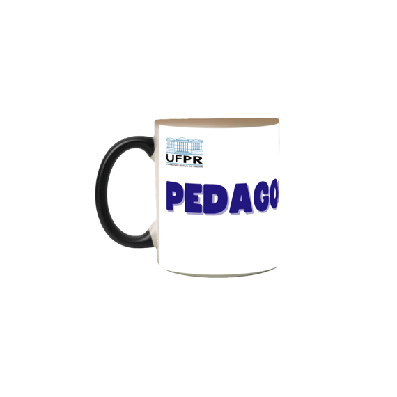Caneca mágica [pedagogia] {branca} - coruja