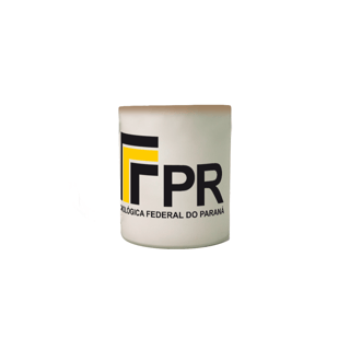 Nome do produto Caneca mágica [UTFPR] {branca}