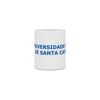 Nome do produto Caneca simples [UFSC] {branca}