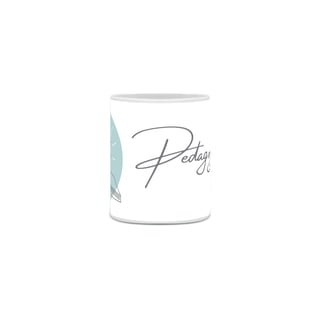 Nome do produto Caneca simples [pedagogia] {branca} - lâmpada