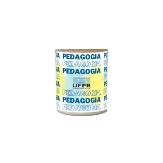 Nome do produto Caneca mágica [pedagogia] {branca} - estampado