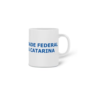 Nome do produto Caneca simples [UFSC] {branca}