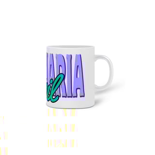 Nome do produto Caneca simples [engenharia civil] {branca} - roxo e verde