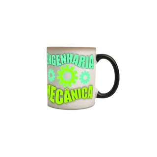 Nome do produto Caneca mágica [engenharia mecânica] {branca} - engrenagens